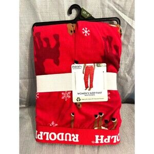 Women’s Rudolph the Red Nosed Reindeer Sleep Pants Size XL (16-18) NEW